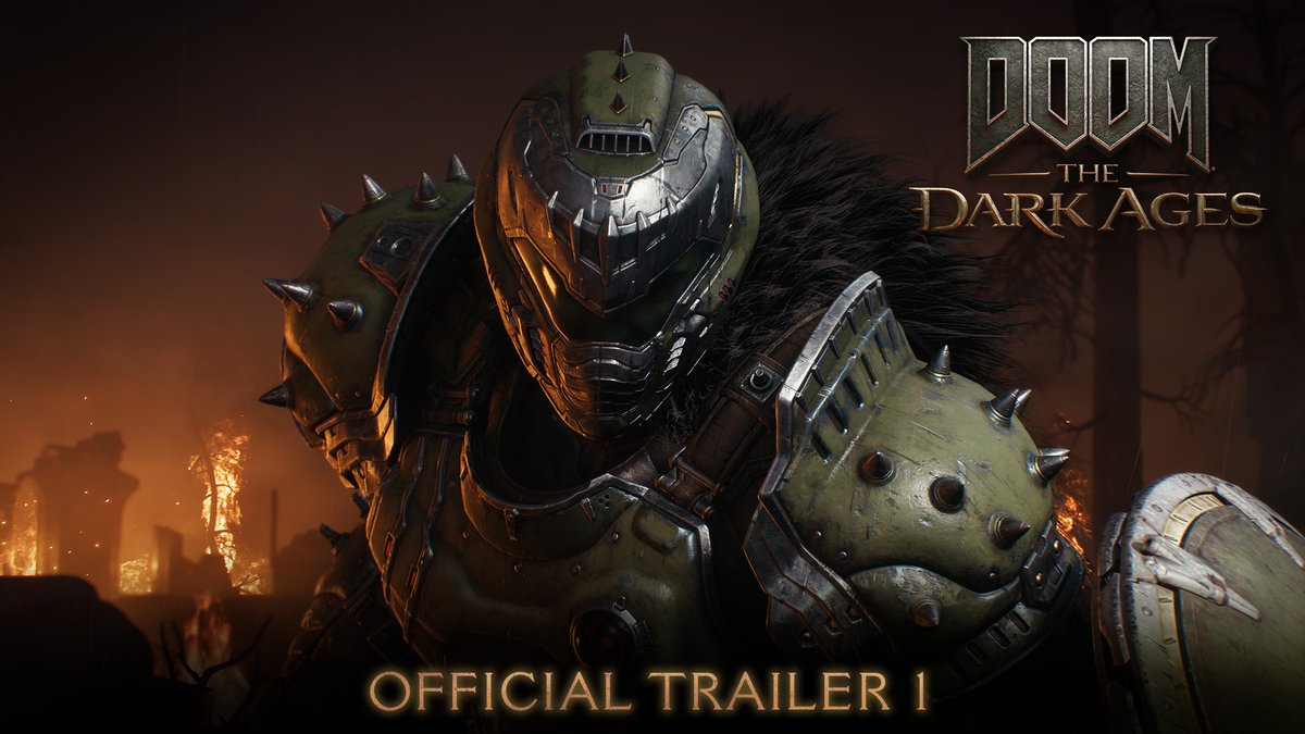 In the first age, in the first battle, when the shadows first lengthened, one stood…

Announcing DOOM: The Dark Ages
Launching 2025. Wishlist on @XboxGamePass + @Xbox Series X|S + PC + @PlayStation 5
https://t.co/7954sI3b06 