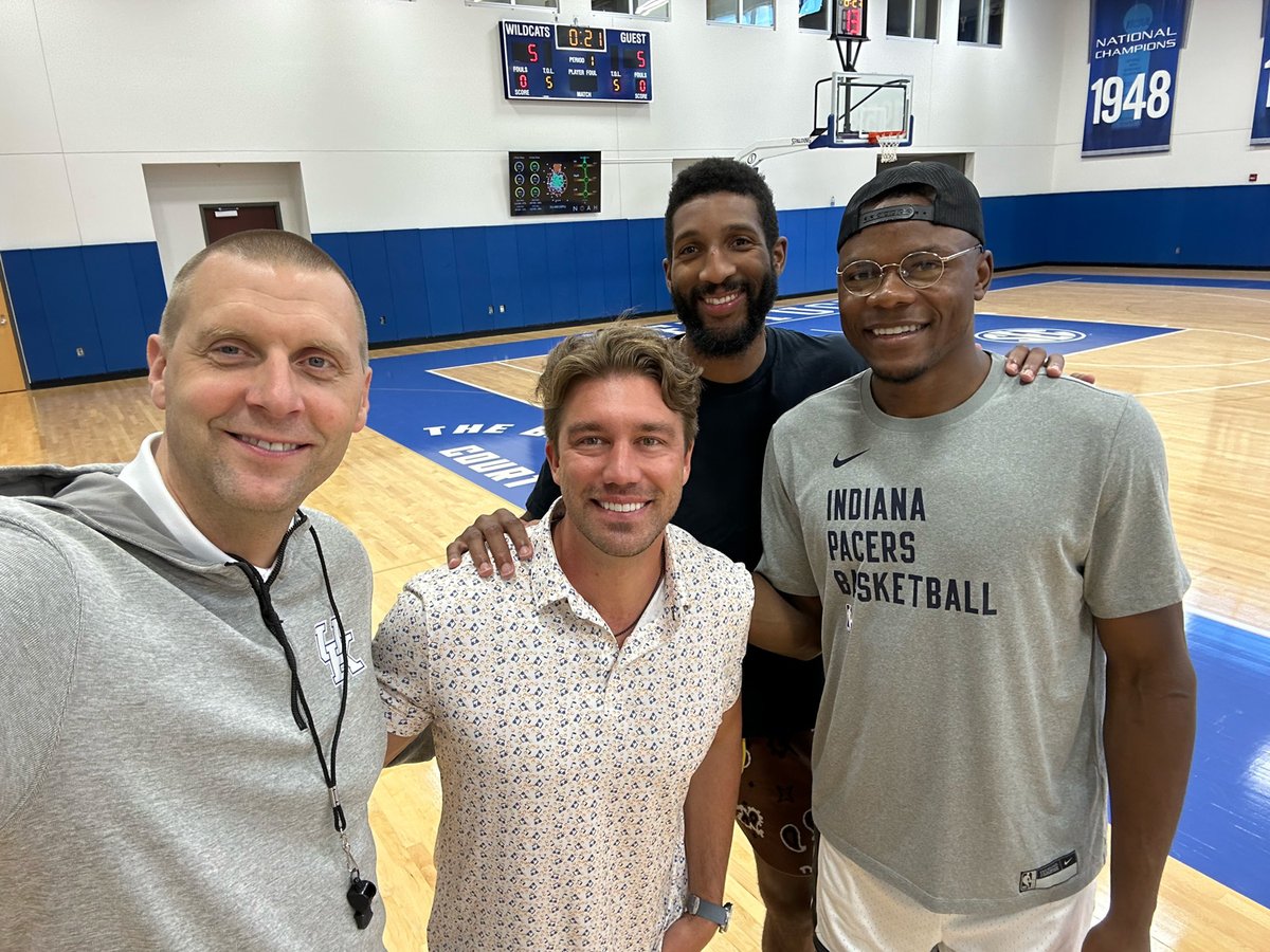 It’s always an honor to have guys walk in our gym and teach our players what it means to wear Kentucky across your chest. 