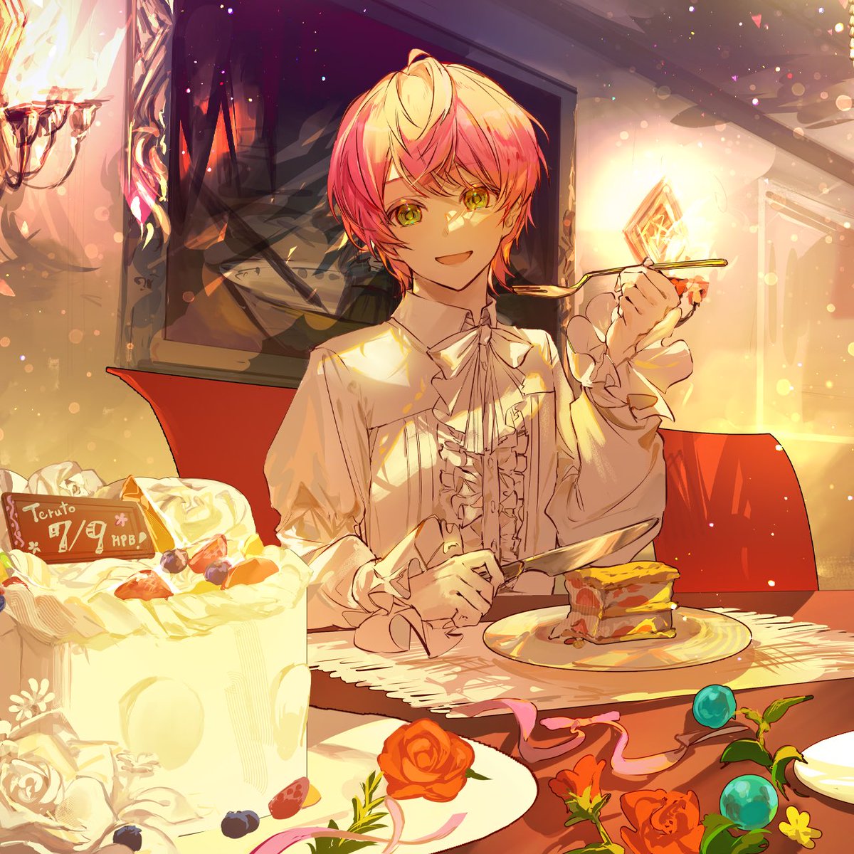 誕生日を迎えたよ！✨

僕がてるとくんになったあの日から
君に出会って生きる意味と幸せをもらったね

これからも君の笑顔守って幸せにする
ずっと一緒にいてね(っ⸝⸝･-･)⊃🩷

#てるとくん誕生祭2024 