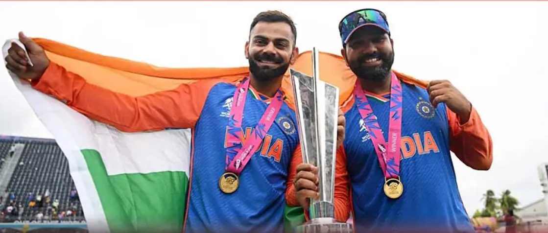 Big congratulations to India and specially this two gentlemen…happy t-20 retirement…✊✊✊👊👊👊 