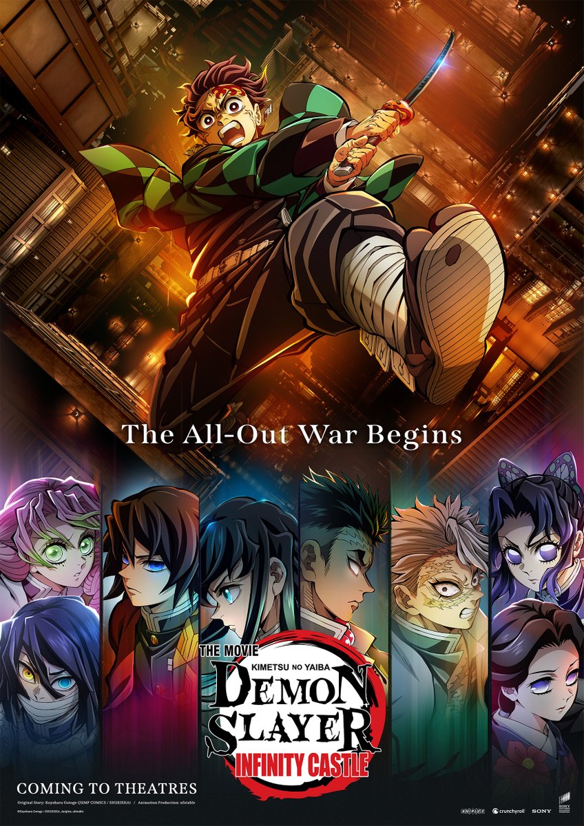 Demon Slayer: Kimetsu no Yaiba Infinity Castle will be coming exclusively to theaters globally as an epic trilogy of films!

#DemonSlayer #InfinityCastle 