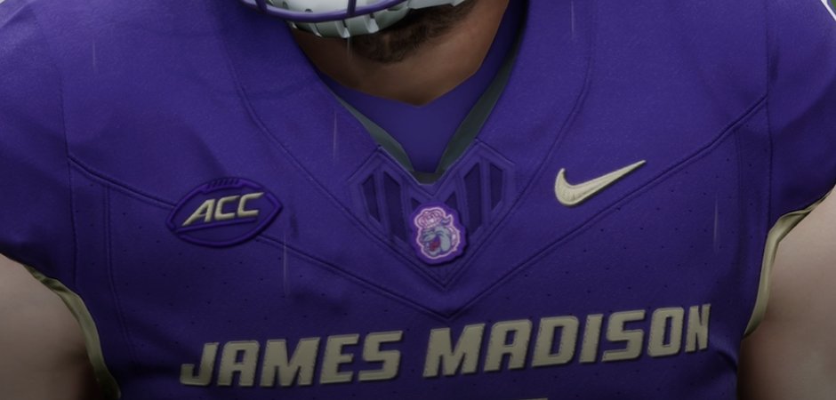 EA actually listened to us... when you change a schools conference in College Football 25 Dynasty mode, it updates the school branding

"Moving conferences does not mean you are stuck with the old conference’s jersey patch for the logo on the 25-yard lines. Those will dynamically 