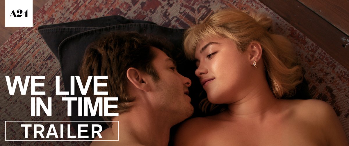Every minute counts. Watch the trailer for WE LIVE IN TIME, a decade-spanning romance from the director of Brooklyn starring Academy Award nominees Andrew Garfield and Florence Pugh. In theaters this fall. 