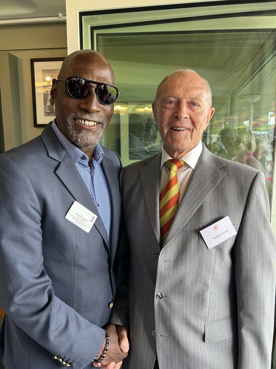 Viv Richards King of Antigua, great batsman,lovely man 