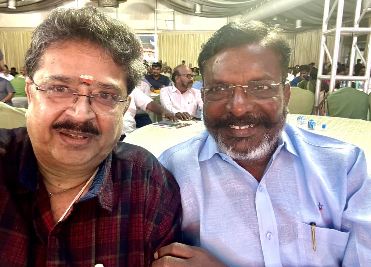 என்றும் மாறாத அன்புடன் நல்ல நட்புடன் திருமா MP. 