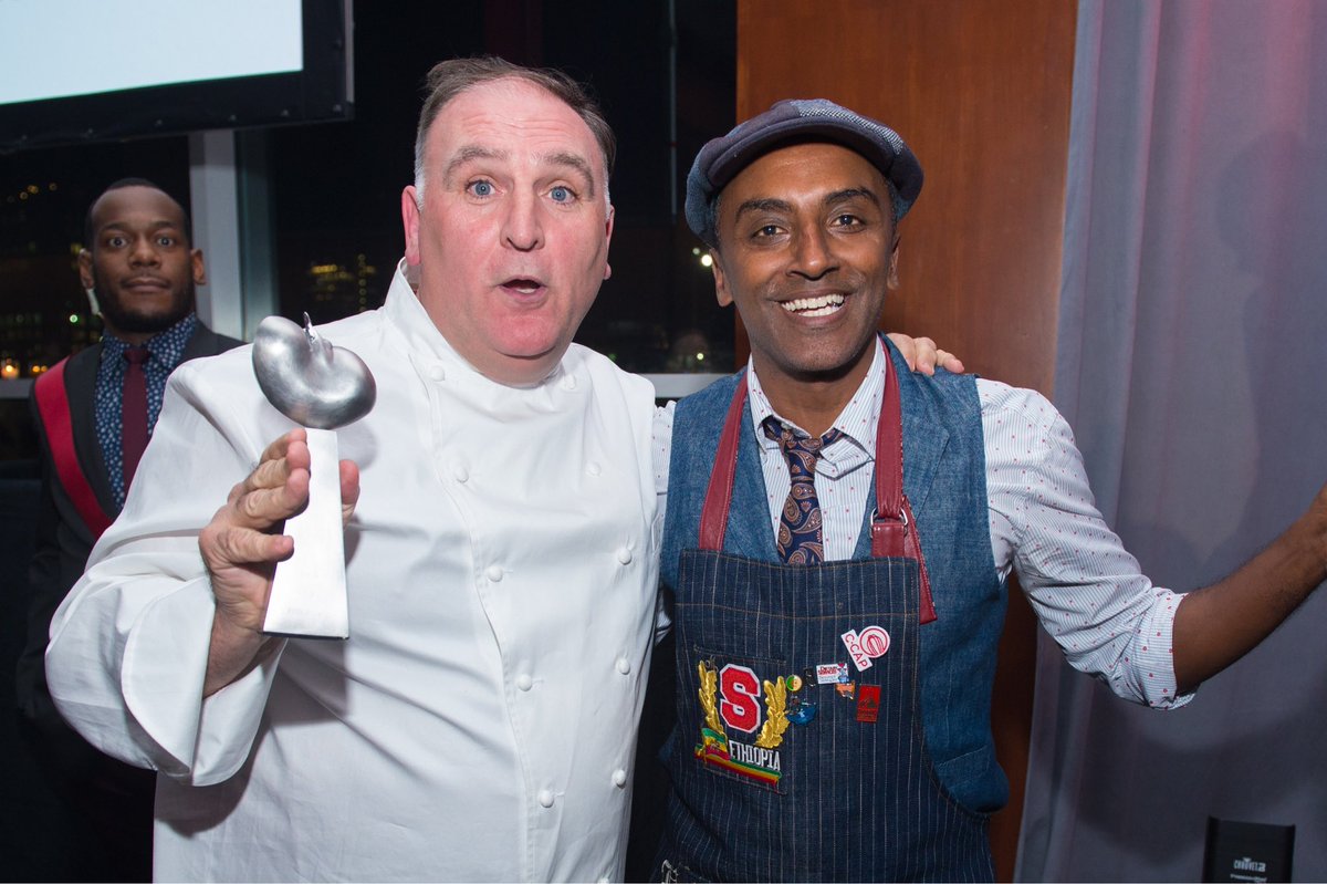 Happy birthday to this incredible human! Chef, humanitarian, and friend, @chefjoseandres. The world is a better place with you in it! 