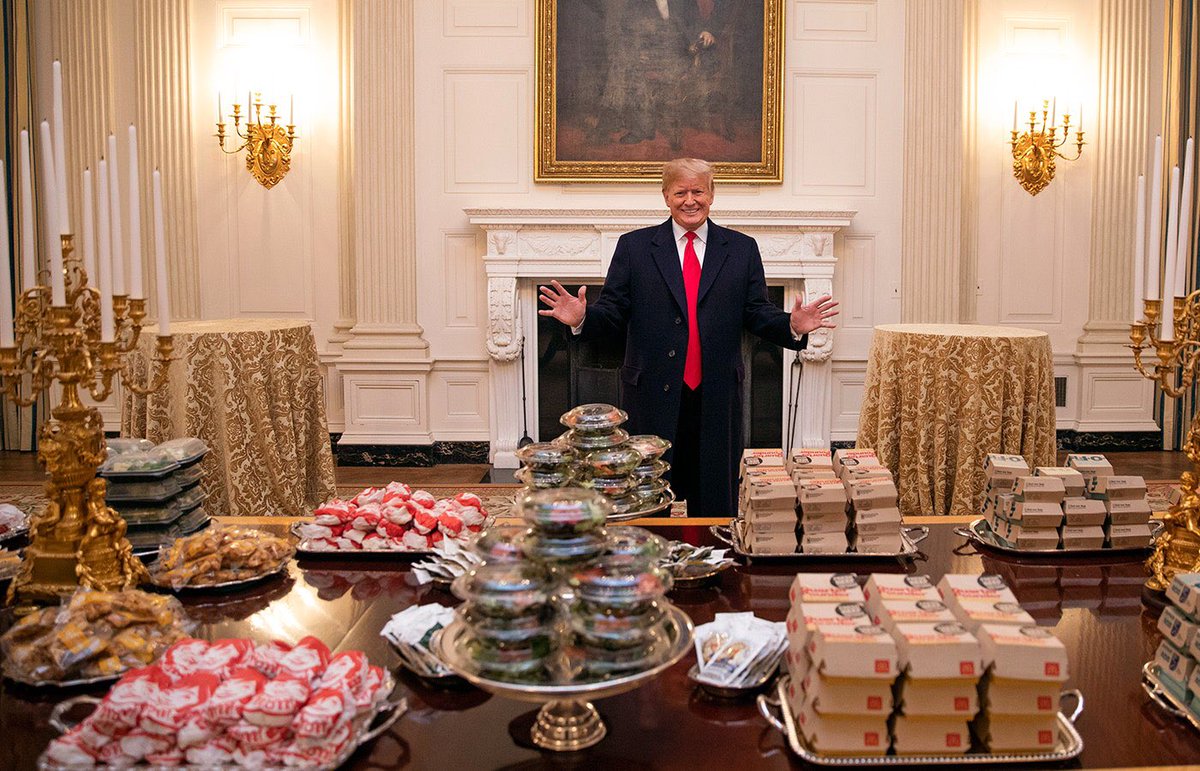 You die in a Trump rally, you wake to this. 