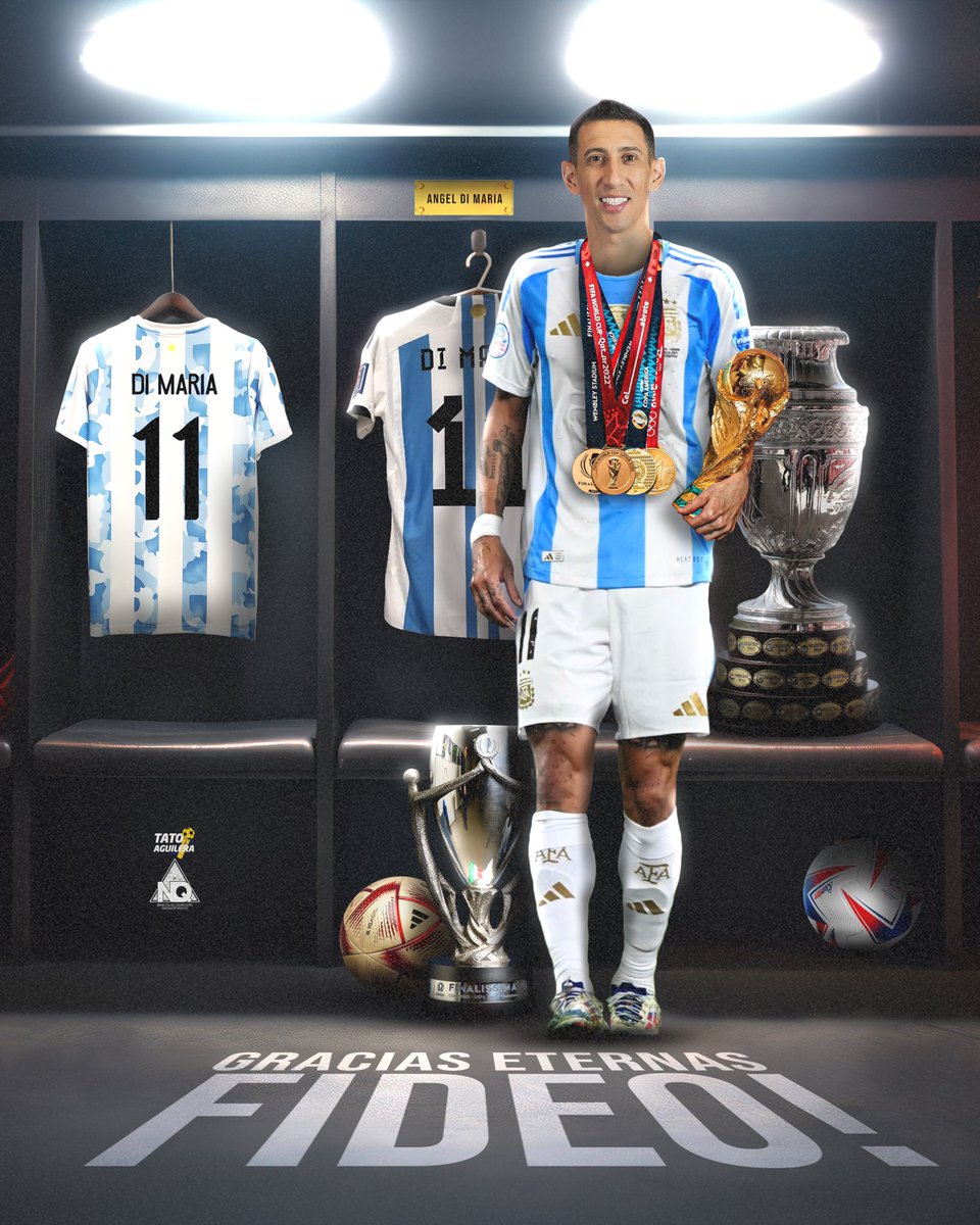Angel Di María ETERNAMENTE GRACIAS. 