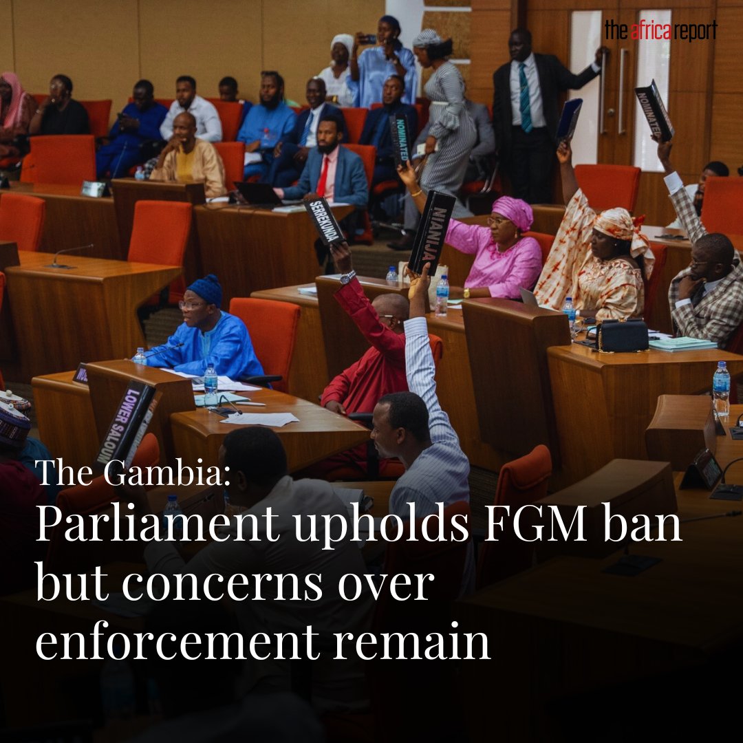 A vote by parliament to uphold the ban on FGM has been hailed by campaigners as a victory for women and girls, but concerns over the enforcement of the ban has only deepened.

Report by @Sheriffb 👇

https://t.co/WrwBykSlKG 