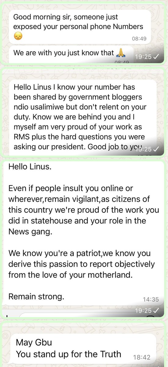 MY FELLOW KENYANS, I am overwhelmed by your countless messages of love, kindness and encouragement. This was certainly not the intended outcome of that early morning ‘brief’. Thank you for the very many calls too; I spoke to a lot amazing countrymen.  Let’s keep talking, and 