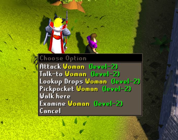 So @Jagex still knows what a woman is. Good to know. 