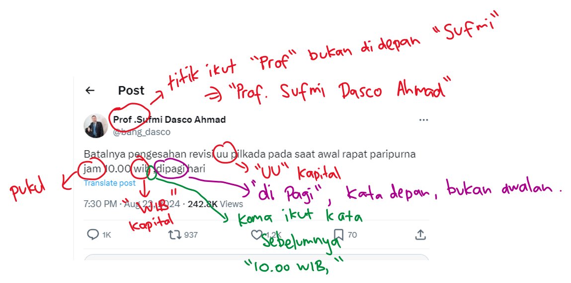 Revisi sekarang juga.

Saya tunggu. 