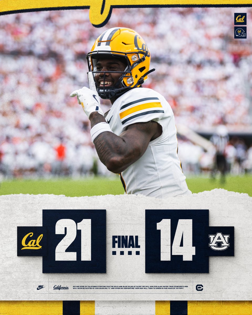 It just means more. 

#GoBears | #ALLIN 