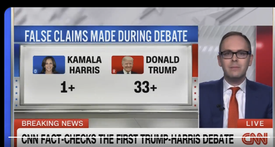 I thought this was a joke when I first saw it.

CNN only caught one Harris lie. 

HOW IS THIS REAL??????????????????????? 