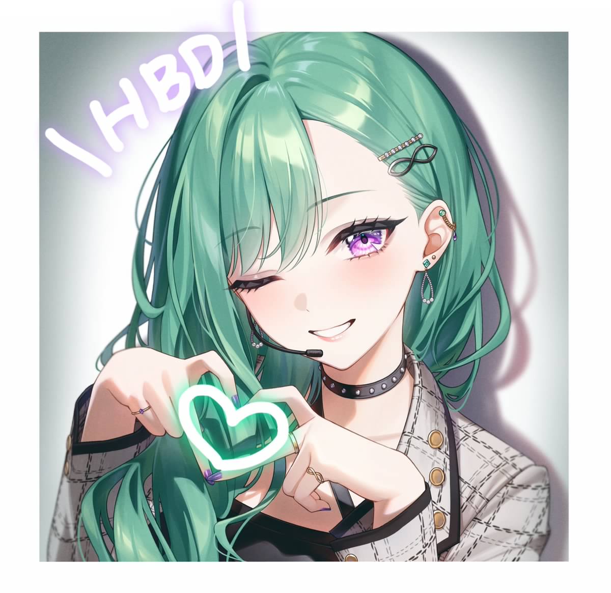 誕生日だああああああああ！！！！🎂💚

#八雲べに生誕祭2024 