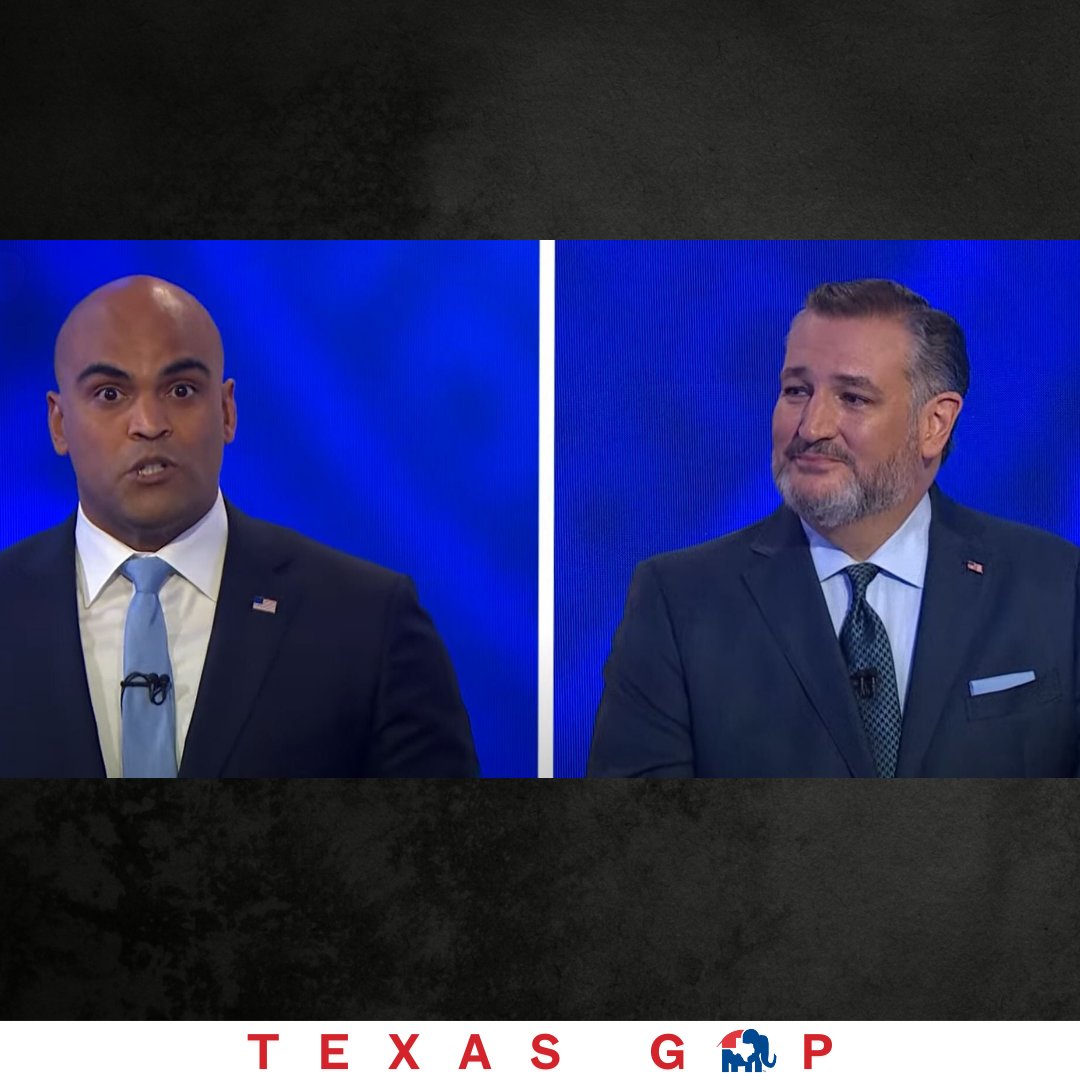 What an incredible debate by @SenTedCruz! 

Thank you for making Texans' choice easy, and we look forward to re-electing Cruz this November and keeping Texas, Texas! 