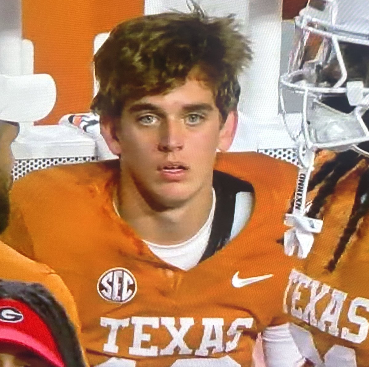 Arch already has mastered the confused Eli face. 
