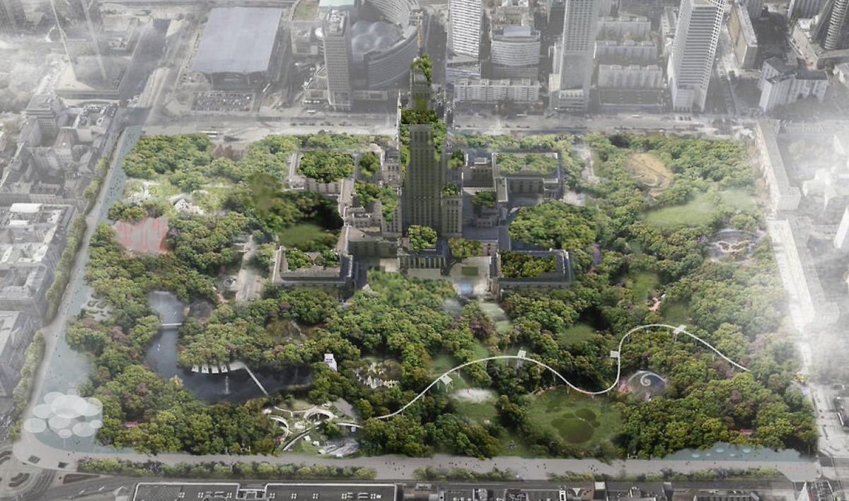 Dla centrum Warszawy ratunek jest jeden. Park Centralny. 