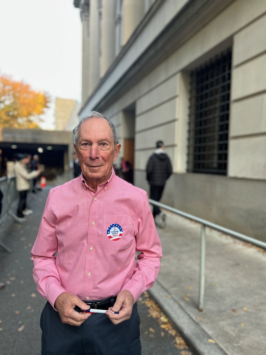 I voted for @KamalaHarris without hesitation. When it comes to policy and personal integrity, the contrast could not be clearer, and I hope undecided voters with a history of supporting candidates in both parties join me. https://t.co/BpMWe9Hx6u 