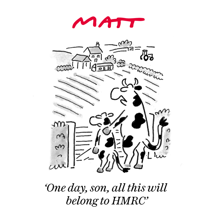 'One day, son, all this will belong to HMRC'

My latest cartoon for tomorrow's @Telegraph

Buy a print of my cartoons at https://t.co/ILFJjPmckx

Original artwork from https://t.co/bVPAkgE34y 