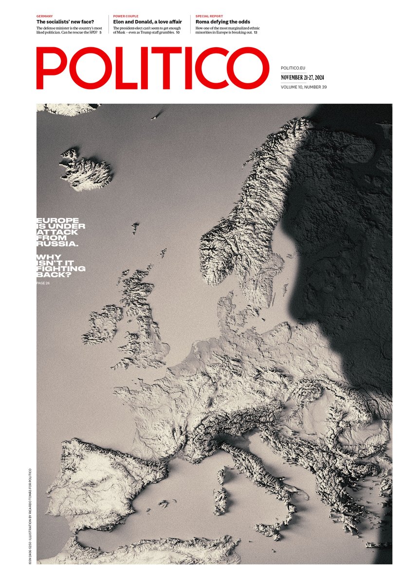 Europe is under attack from Russia. Why isn’t it fighting back? #TomorrowsPapersToday 