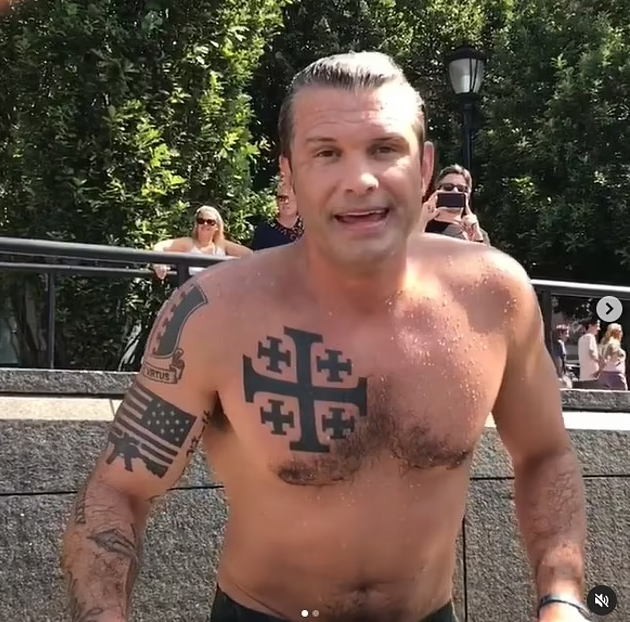 The new Secretary of Defense is templarpilled