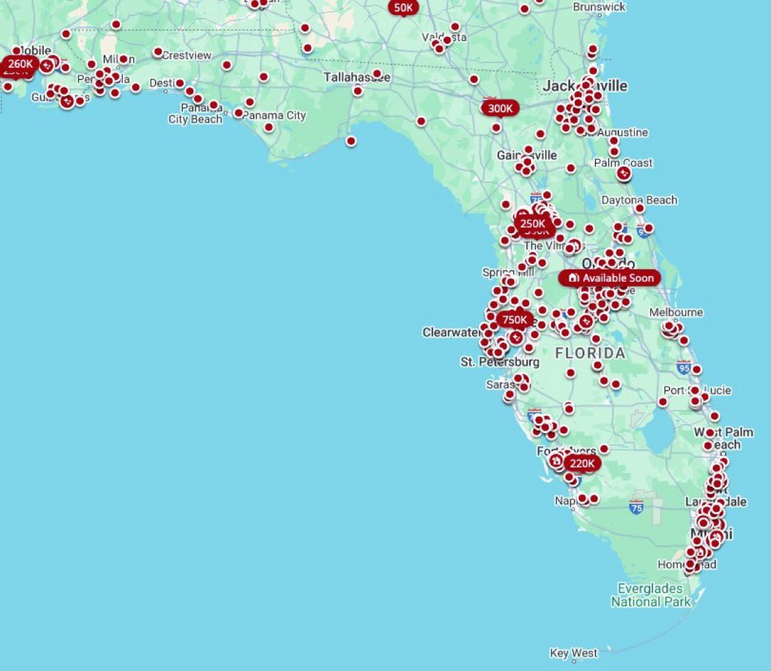 🚨 BREAKING NEWS 🚨

THE NUMBER OF HOUSES FOR SALE IN FLORIDA JUST SKYROCKETED AND HAVE NEARLY DOUBLED IN THE PAST YEAR

MANY OF THESE HOMES ARE AIRBNB RENTALS WITH OWNERS WHO ARE ABOUT TO DECLARE BANKRUPTCY DUE TO UNBEARABLE LOANS

THIS WILL BE BIGGER THAN THE 1929 CRASH…
$SPY 