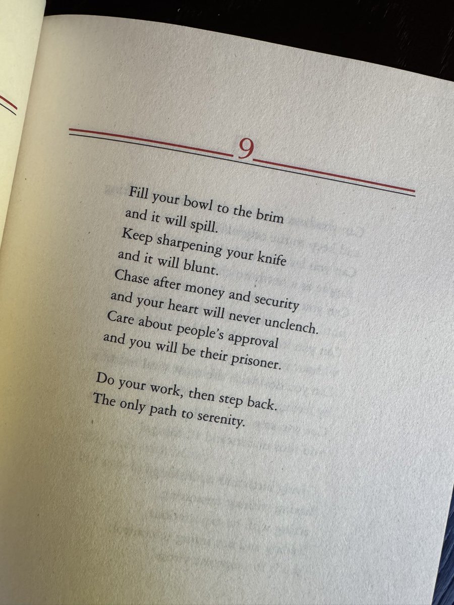 A passage from the Tao that’s frequently worth revisiting. 