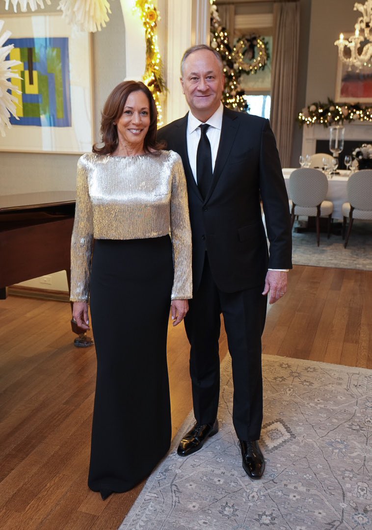 Celebrated a special evening with my amazing wife, @VP. 