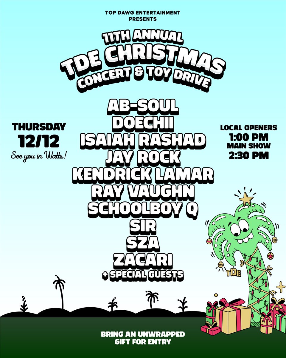 THURSDAY #TDEXMAS 