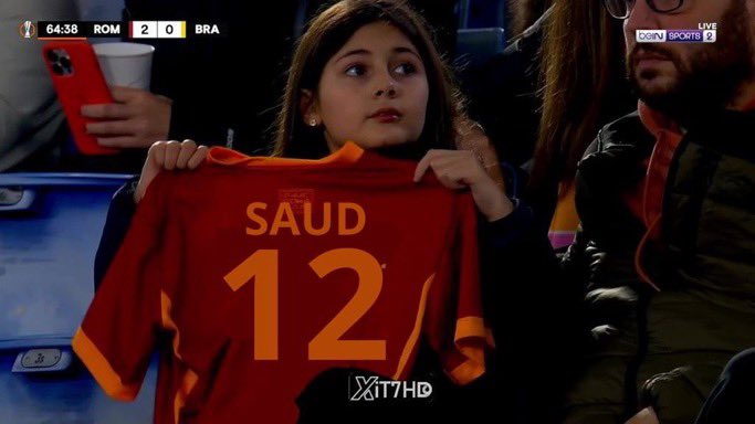 كان توتي ملك روما و معشوقها الأوحد 

حتى اتى سعود .. 