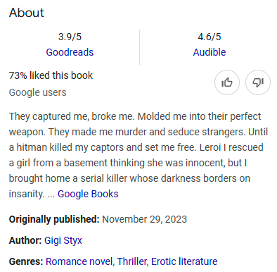 Googled these books and half of them have descriptions like this.

This is a porn addiction. 