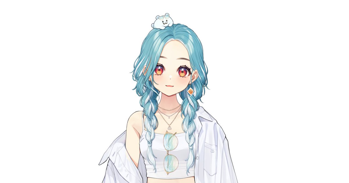 いっぱい可愛いって言ってもらえて大満足でした見てくれてありがと～～🤍💙🤍💙🤍💙

チル🥰🥰🥰

#白波らむね新衣装 