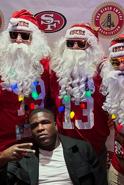 Merry Christmas to the entire 49ers Family. I am truly blessed and grateful for all the love. #ForeverGrateful #49ersfaithful #FTTB 