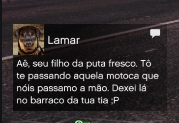 a tradução de GTA 5 é diferenciada né não tem como 