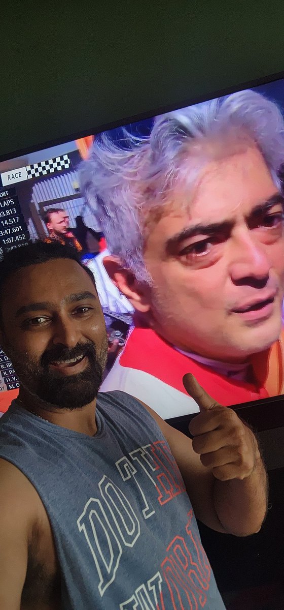 Super proud to see team #Ajithkumarracing. Dear Ajith sir you have taught us how to live the dream❤️ Best wishes team for rest of the races this year 