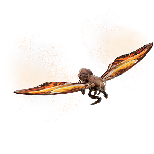 Mothra from Godzilla is a Glider! 
