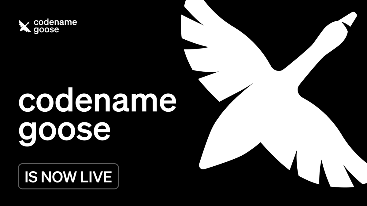 Our newest project is taking flight: meet codename goose! 🪶

Today, Block’s Open Source Program Office launched an open source non-commercial agentic framework that connects AI to real-world actions. It’s modular, works with popular LLMs, and integrates seamlessly with developer 