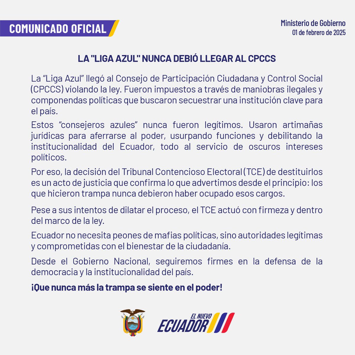 🔵 A la ciudadanía: 