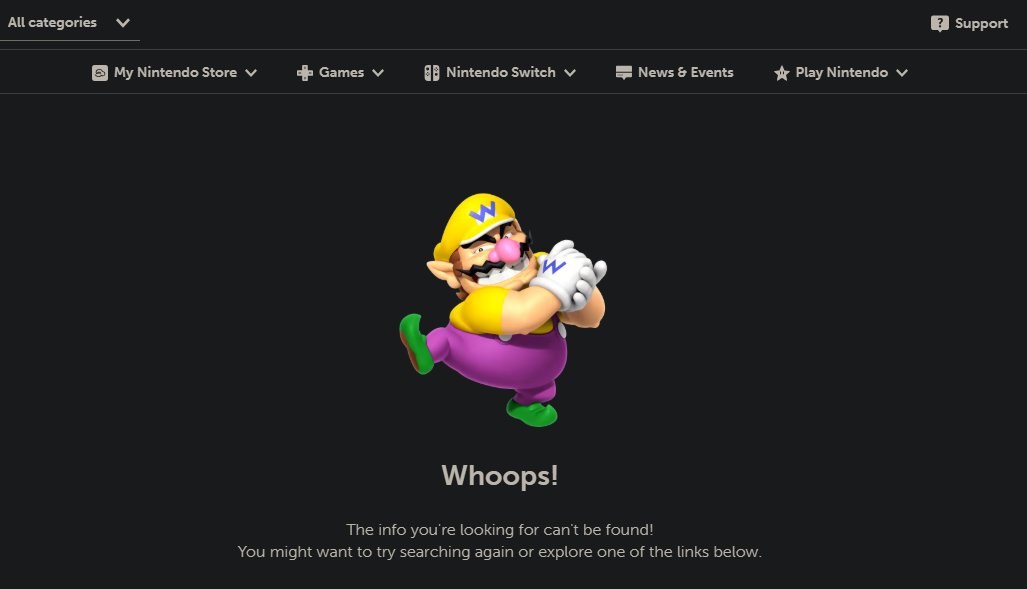 Silksong has been removed from Nintendo's website. We're going backwards now. 