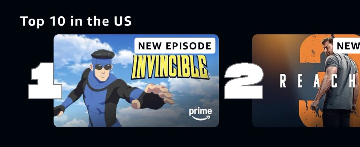 You’ve made us number one in the US! Thank you!!!! 