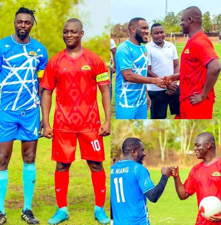 Captain Ibrahim Traoré, scored a hat-trick to give the Presidency victory against former African Stars. Full time: 8-2! 🚨🇧🇫

#africanfootball
#burkinafaso 