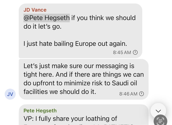 This is possibly the most insane national security story in the last 50 years. Includes a massive text chain between senior members of the Trump admin gaming out foreign policy and war plans on Signal, and they accidentally added a reporter to the group chat. 