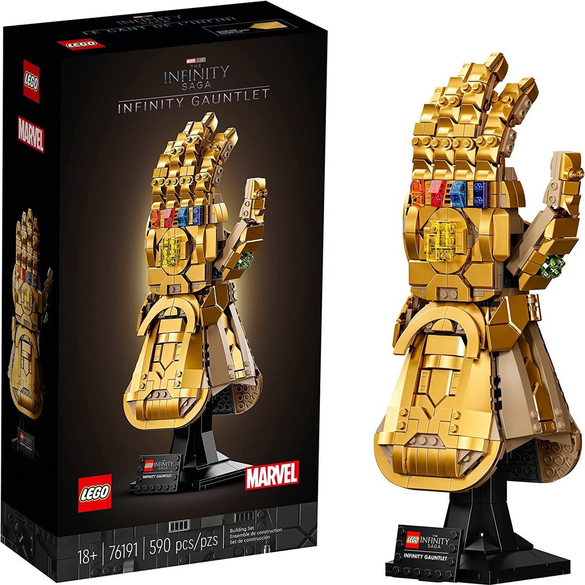 We're giving away a LEGO Marvel Studios MCU Infinity Gauntlet!

All you have to do is RETWEET this AND FOLLOW us for your chance to win! 