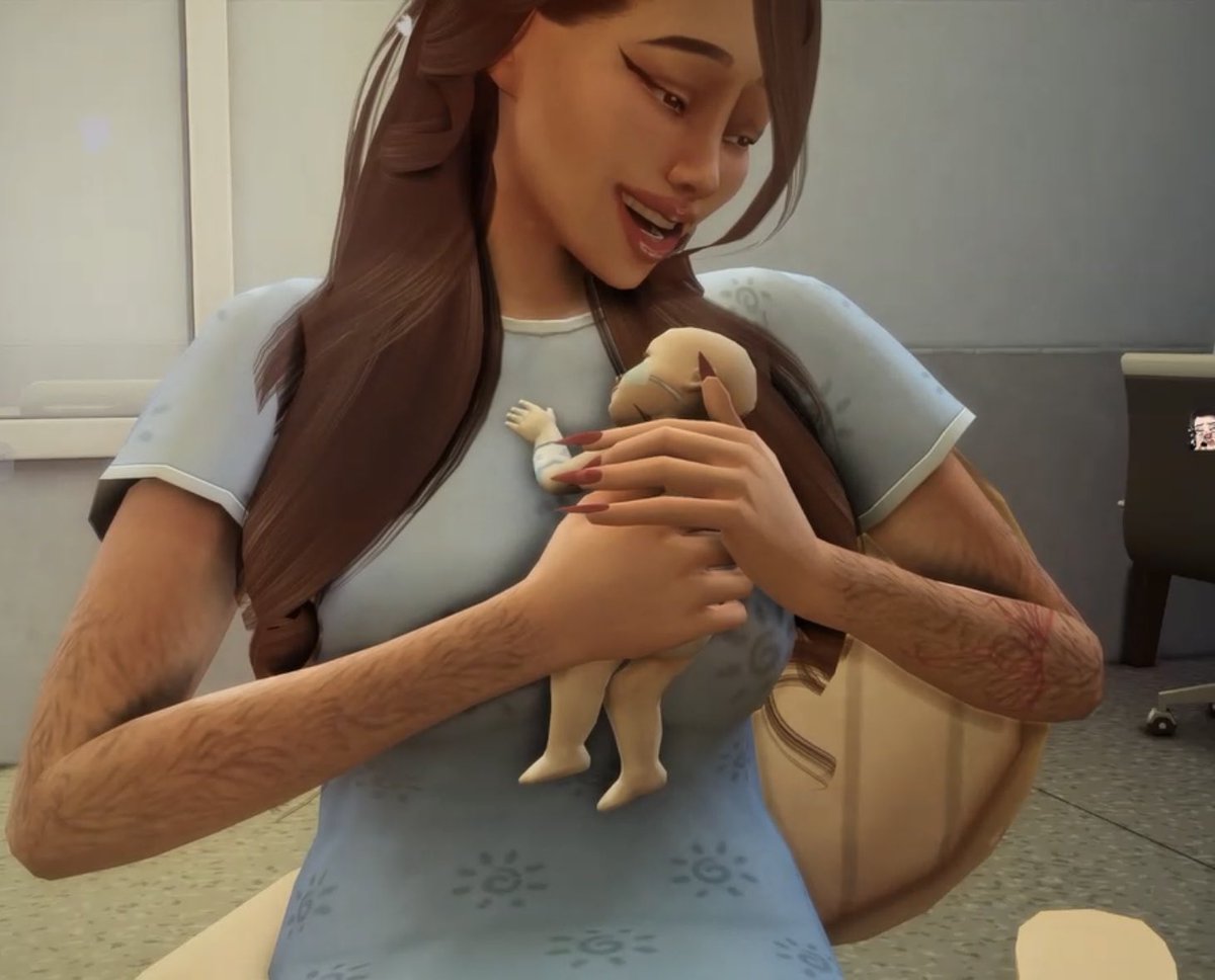 my sim had a premature baby and he got jaundice😭❤️‍🩹 EMOTIONAL TORTURE. 