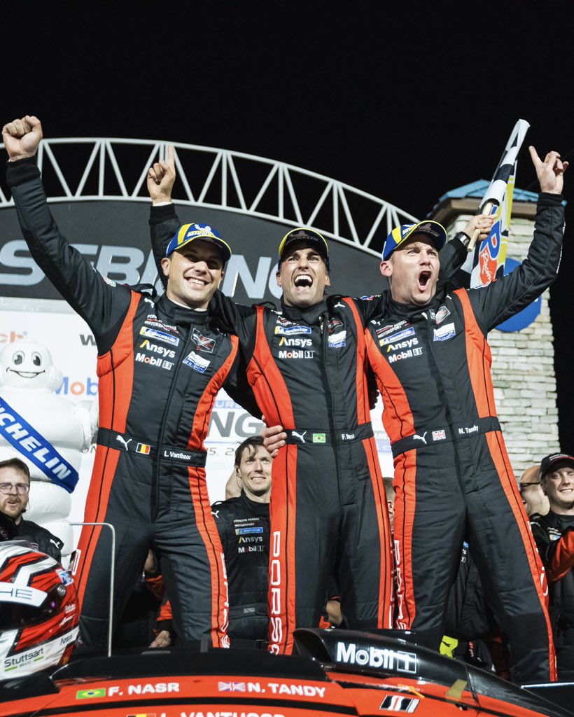 What can I say? A dream start to the season! Couldn’t have done it without these 2 aces. Huge 1 - 2 for @PorscheRaces @Team_Penske @BRB_oficial 