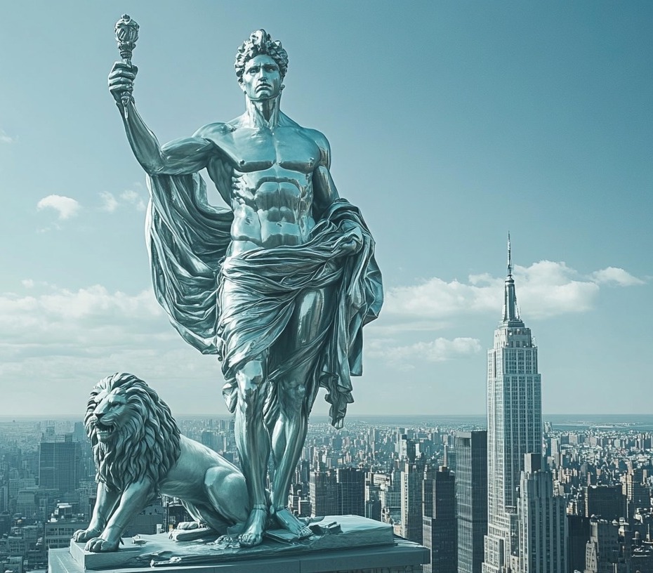 To our fellow Americans : we are the last sculpture foundry in France and we have a message for you.

Keep the Statue of Liberty; it’s rightfully yours. But get ready for another one.

A New Statue of Liberty, much bigger, made out of titanium to withstand millions of years.

We, 