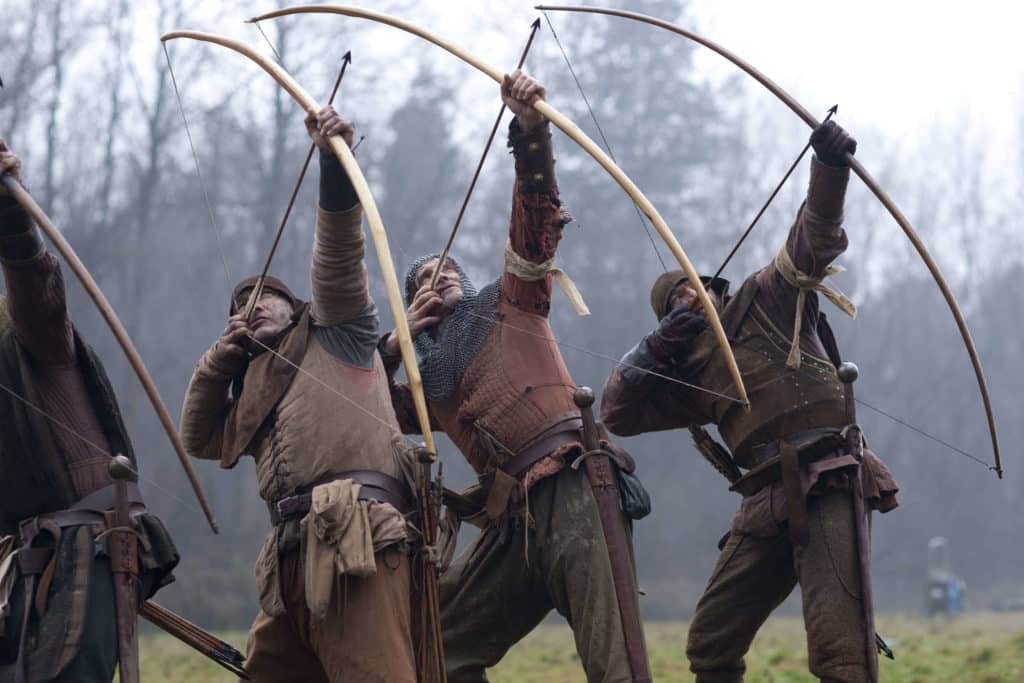 Pet peeve: when archers are ordered to "fire" in a period film. Before gunpowder, that term made no sense. 