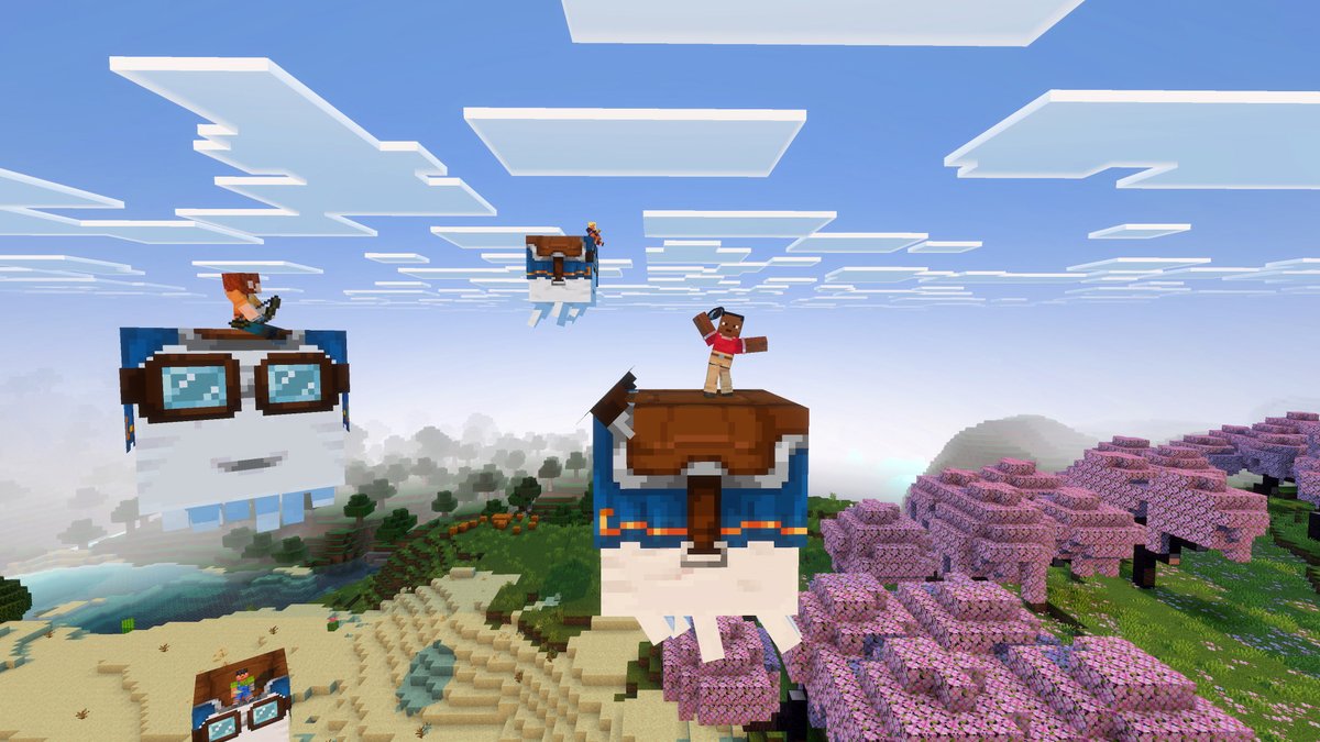 Also, I mentioned this on stream but Mojang have confirmed that the Dried Ghast Block will be renewable and crafted with Ghast Tears + Bone Blocks.

So, Happy Ghasts will be renewable! 