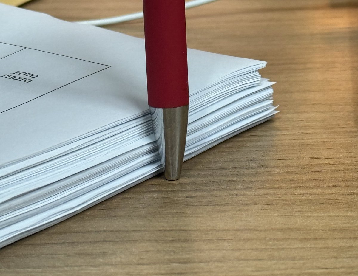 This is the volume of documents I needed to apply for a visa that would only be valid for one week…because of my 🇳🇬passport 🙂 